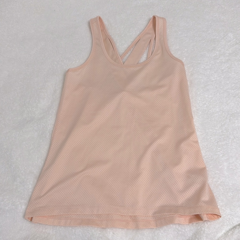 Calia xs peach perforated tank